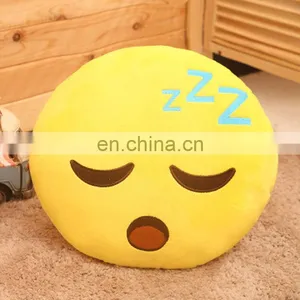 Factory Cheap Custom Plush Emoji Pillow With Led Light thumbnail-2