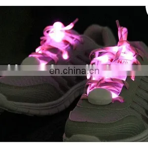 Wisdom Victory 2015 Flashing Nylon LED Shoelaces Light Up Glow Waterproof Shoestring for Disco Party thumbnail-1