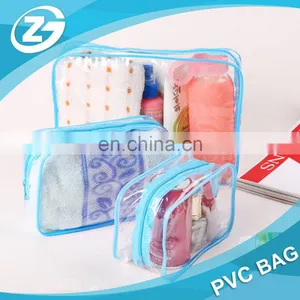 Zipper Transparent PVC Cosmetic Bag thumbnail-5