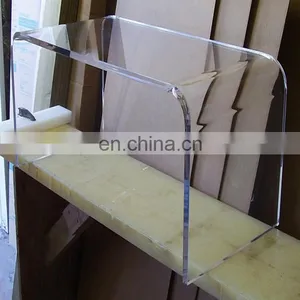 Hot Sale High Quality Clear Plexiglass Coffee Table thumbnail-3