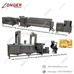 Frozen French Fries Making Machine Equipment Price thumbnail-1