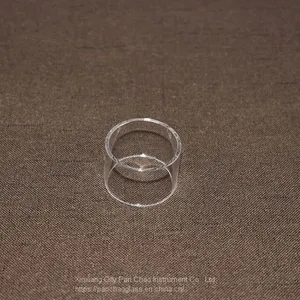 Heat Resistant Quartz Glass Cylinder Fused Silica Transparent Quartz Tubes thumbnail-4