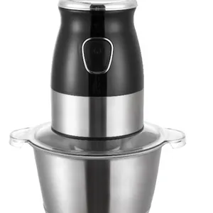 300W/500W SUS304 2-in-1 Food Processor Electrical 600ml Blender Juicer and 2L Meat Grinder Chopper thumbnail-2