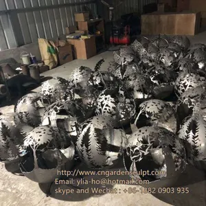 Garden Fireballs Mass Production of Laser Silhouette Ball thumbnail-3