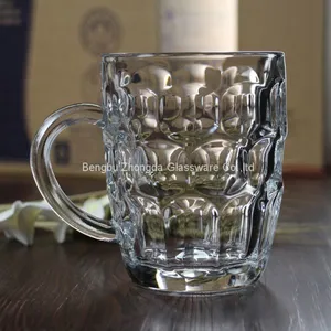 Engrave Logo Glass Mug With Handle thumbnail-1