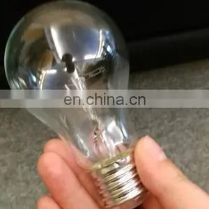 High Quality E27 B22 A55 A60 100W 60W Frosted and Clear Incandescent Bulb thumbnail-2