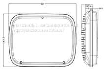 5 * 7 Inch LED Car Headlamp IYF-196-S-15P-001-L thumbnail-3