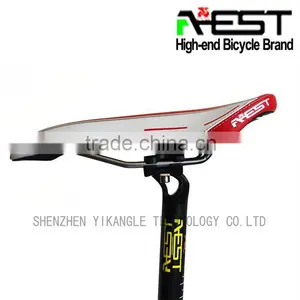 AEST Cheap Price MTB Bicycle Leather Saddlle thumbnail-1