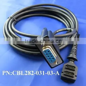 CBL 282-031-03-A Double 14pin to DB9 Pin Pad Cable for Verifone Vx810 Vx820 thumbnail-1