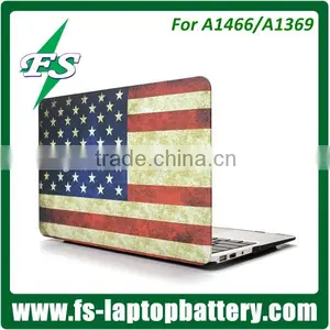 USA/American Flag Vintage Hard Shell Case for Macbook Air/pro 13" Rubberized Cover Case for Macbook Air/Pro 11" 13" 15" thumbnail-2