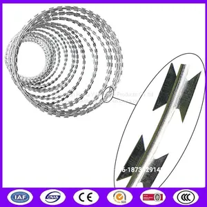 BTO-22 Hot Dipped Galvanized Concertina Razor Wire thumbnail-1
