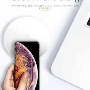 The Round Wireless Charger is Suitable for IPhone Huawei, Xiaomi Fast Wireless Charging thumbnail-4
