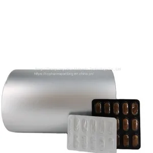 Unprinted PTP Lidding Foil for Pharmaceutical Blister Packaging thumbnail-1