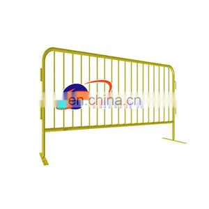 Hot Sale Road Safety Metal Pedestrian Used Crowd Control Barrier Low Price thumbnail-1