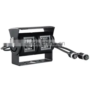 Cctv Camera System Dual Cam Car Rear View Waterproof Camera Ccd Backup Camera thumbnail-2