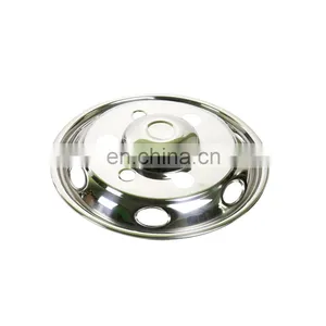 Universal Use 17.5'' 6 Holes Stainless Steel Wheel Cover for Pickup and Truck thumbnail-4