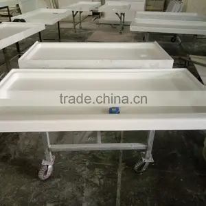 30''x60'' Cultured Marble Shower Pan, Cultured Marble Shower Base, Cultured Marble Shower Tray thumbnail-1