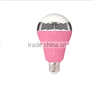 8W Smart E27 Speaker Bluetooth Lamp WIFI Led Bulb Light Ihone/Andrid Remote thumbnail-2