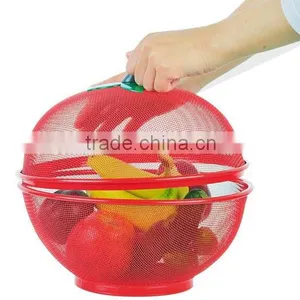 KH Steady Product Quality Cute Apple Shape Fruit Basket thumbnail-2