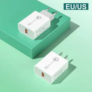 Factory Price USB Wall Charger Battery Charger Mobile Phone Battery Quick Charger Wall Adapter EU / US Plug thumbnail-5