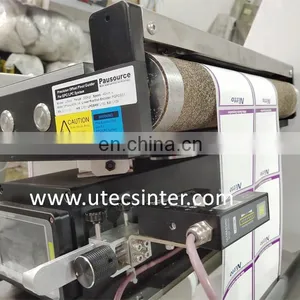 UTS320H High Speed Narrow Web Automatic Medicine Wine Label Cutting Machine, Blank Barcode Sticker Slitter Rewinder thumbnail-2