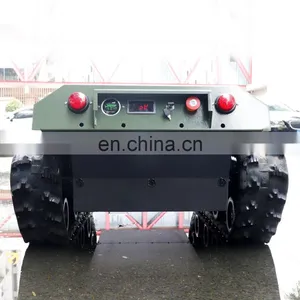 Small Robot Rubber Track Crawler Chassis thumbnail-5
