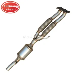High Quality Car Exhaust Three Way Catalytic Converter for Volkswagen Pentium B50 thumbnail-1