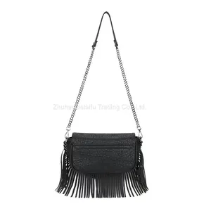 Women Fashion Crossbody Shoulder Bag Small Bag Personalized Tassel Bag thumbnail-3