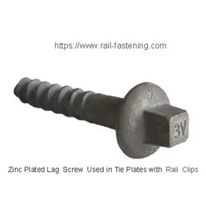 Railroad Screw Spike thumbnail-1
