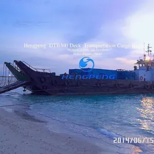 Durable River Barge Transport Vessel for Construction Projects thumbnail-1