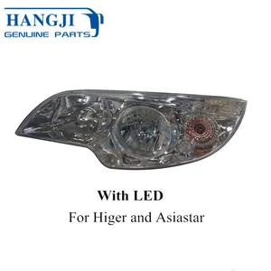 Original Higer Bus Lighting System 37HA1-11100 37HA1-11200 Led Headlight KLQ6856 KLQ6840 Combination Headlamps thumbnail-2