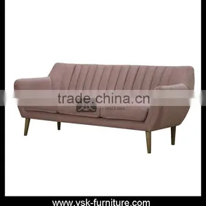 SF-210 Pink Intellectual Design Wood Couch Chair thumbnail-1