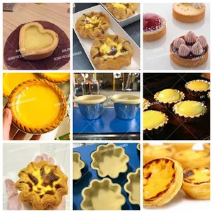 Semi-Automatic Egg Tart Pressing Machine for Baseless Ring Type Tart AJ368 thumbnail-4