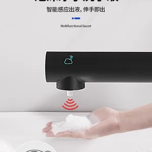 Public Toilet Faucet+soap Dispenser+hand Dryer thumbnail-3