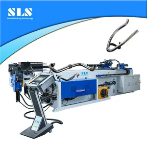 Electric Servo 3D CNC Hydraulic Full Automatic Steel Round Square Tube Pipe Bending Machine Pipe Tube Bender With Mandrel Push Rolling thumbnail-1