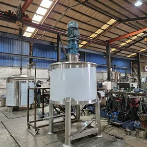 Stainless Steel Liquid Chemical Mixing Tank With Disperser for Dilution thumbnail-4