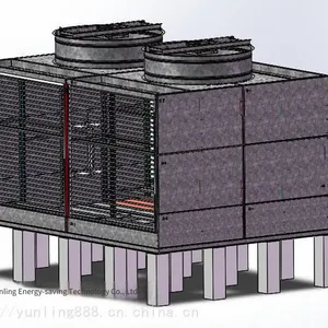 Shengli Oilfield Yunling Cooling Tower Project, High Configuration, Corrosion Resistance, Good Thermal Conductivity thumbnail-4