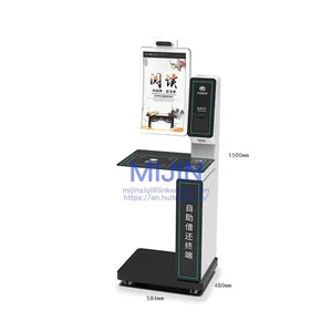 Smart Library Equipment:Self-Service Library Book Borrowing and Returning Kiosk for Borrowing and Returning Books thumbnail-3