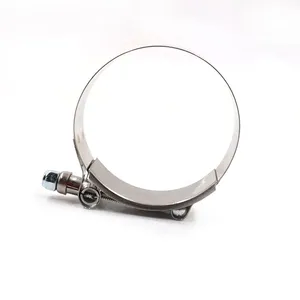 Genuine SANY Excavator T-Bolt Hose Clamp A229900002683 | Heavy-Duty Stainless Exhaust Clamp for SY200 / SY235 / SY485 thumbnail-3