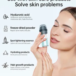 Original Manufacturer HN30 Microneedling Mesotherapy Dermastamp Micro Hydra Needle Derma Stamp Roller Face Serum Applicator Pen thumbnail-2
