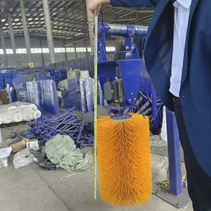 Hot Sales Automatic Cow Body Scratching Brush Spinning Cow With Motor Farm Equipment for Cattle Fencing Trellis & Gates thumbnail-5