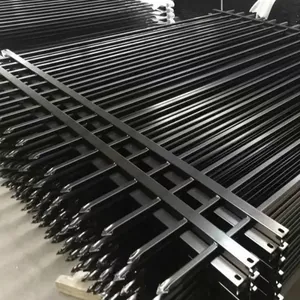Anti-Rust Galvanized Steel Fence thumbnail-1