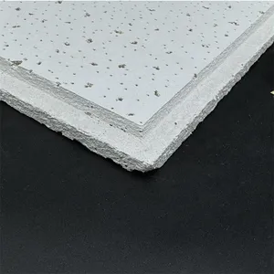 Lightweight 12mm Armstrong Mineral Wool Ceiling Tile With Tegular Edge thumbnail-1