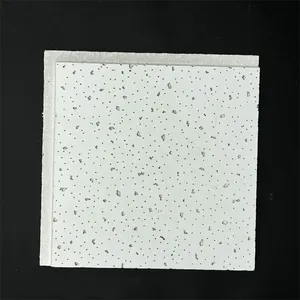 Washable Armstrong Mineral Wool Panel 600x1200mm With Pin Hole Design thumbnail-1
