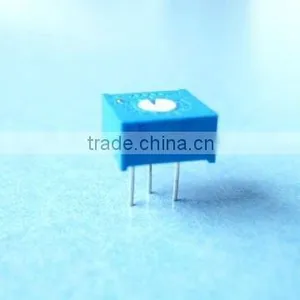 3386F-1-103LF,bourns,10K Trimmer Potentiometer thumbnail-1