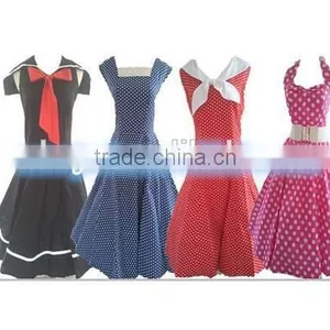 New Classy Audrey Vintage Black 1950's Swing Plus Size Pinup Rockabilly Dresses thumbnail-3