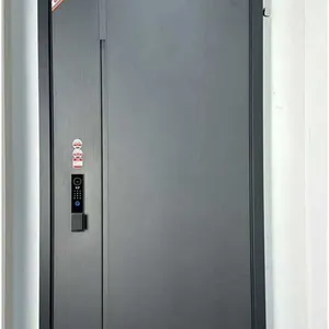 SUNFREE Modern Aluminum Entrance Door, Custom Villa Residential Security Main Entry Door thumbnail-3
