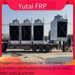 Yutai Circular Sewage Treatment Cooling Tower, Square Counterflow Frp Cooling Tower, Convenient for Maintenance thumbnail-4