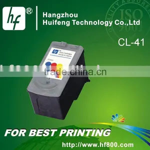 Remanufactured Ink Cartridge CL-41 for Canon IP1200,iP1600, IP1700, IP1800, MP140, MP150, MP160, MP170, MP180, MP210, MP4 thumbnail-1