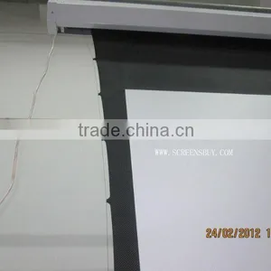 Electric Tab-tensioned Screen 16:9,Motorized Projector/projection Screen thumbnail-1